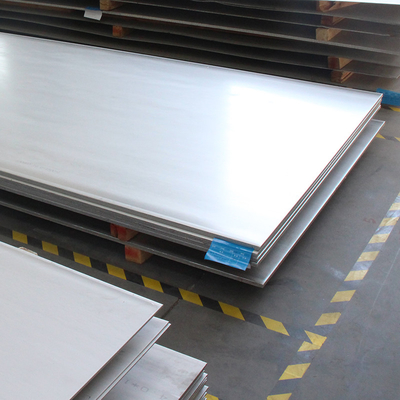 JIS 2b Finish Stainless Steel Hot Rolled Plate 0.1mm Tebal