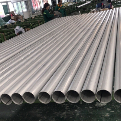 1220mm 304L Stainless Pipa Baja Mulus Penyimpanan Farmasi Kemurnian Tinggi