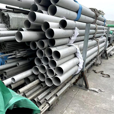 100mm Stainless Steel Heat Exchange Tubes Pipe Untuk Zat Asam Dan Alkali