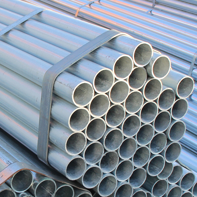Hot Dip Galvanized Steel GI Pipe And Tube 1mm-20mm Untuk Konstruksi