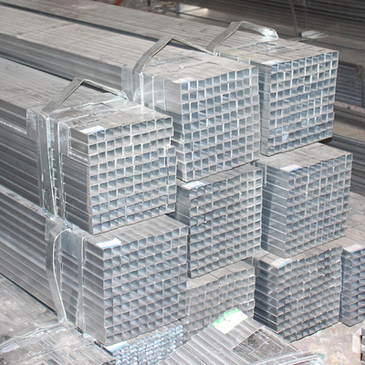 A36 50mm Galvanized Square Tube Untuk Rumah Hijau