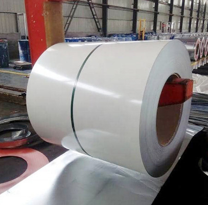 Warna Coated Ppgi Galvanized Steel Coil Untuk Bahan Bangunan