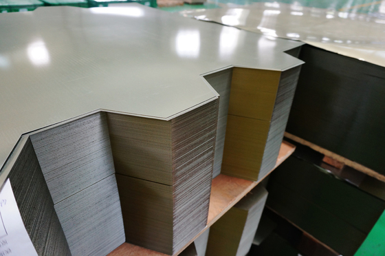 Electrolytic Tinplate 2.8 / 2.8g ETP Steel Sheet Dengan Lapisan Timah Untuk Pengalengan Makanan
