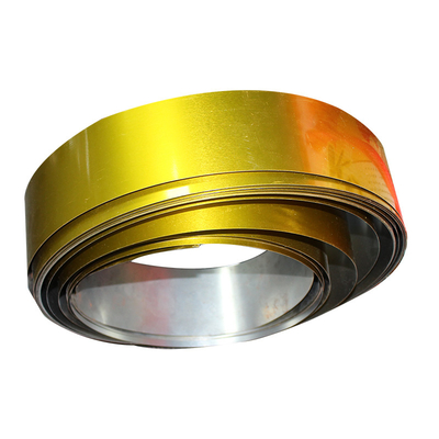 0.16mm Gold ETP Tinplate Dengan Lacquer Food Grade Untuk Kaleng Wadah Makanan