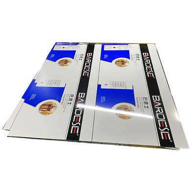 DR - 7M MR Steel Tin Plate Sheet Stone Finish 0.18mm Untuk Wadah Makanan