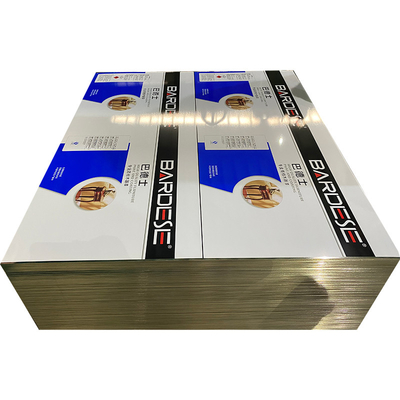 DR - 7M MR Steel Tin Plate Sheet Stone Finish 0.18mm Untuk Wadah Makanan