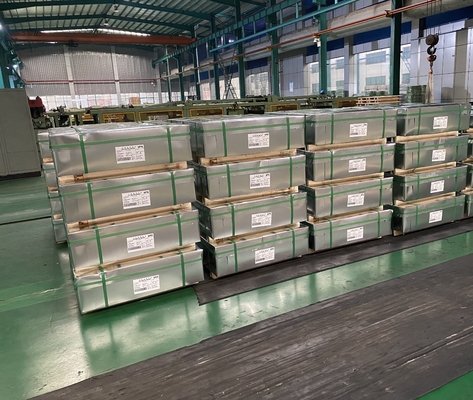 Food Grade ETP Elektrolit Tinplate Untuk Wadah Kaleng 1000mm JIS3303