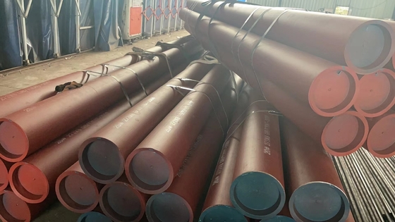 Pipa Baja Paduan Seamless 34CrMo4 Cold Rolled Dengan Perawatan Permukaan Dan Bagian Bulat