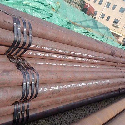 Cold Drawing Seamless Alloy Steel Pipes 200mm Untuk Aplikasi Kimia