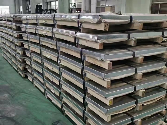 Lembar Plat Stainless Steel Dipoles 201 202 202cu 204 0,3 - 3,0mm Untuk Pagar Pembatas