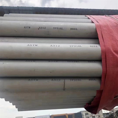 347H Stainless Steel Tabung Pertukaran Panas Mulus Dinding Ketahanan Korosi Tinggi 100mm