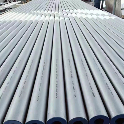 SS347H 310S 2205 Tabung Fluida Seamless Untuk Pipa Air Dan Uap Suhu Tinggi