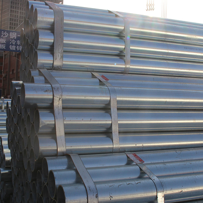 15mm Ketebalan Pre Galvanized Steel Tube Pipe Hot Dipped GI Round Tubing