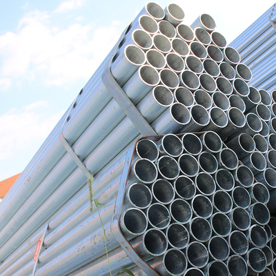 Hot Dip Gi Seamless Galvanized Round Steel Pipe ASTM A106 Sch 40 ERW GI Iron Tube
