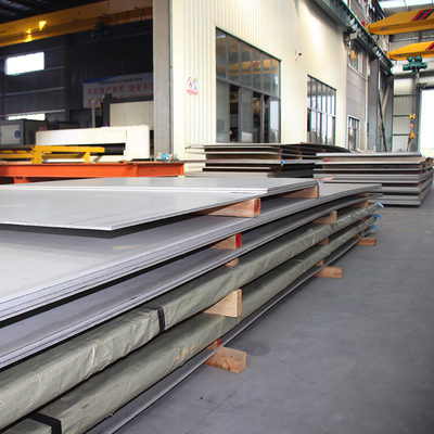SUS321 HL Plat stainless steel yang digulung panas dengan tepi celah