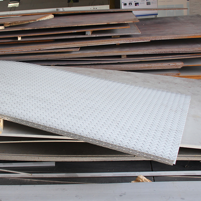 316 316L Plat stainless steel bergelombang panas 2B BA 6K 8K Untuk industri