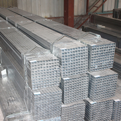 A36 50mm Galvanized Square Tube Untuk Rumah Hijau