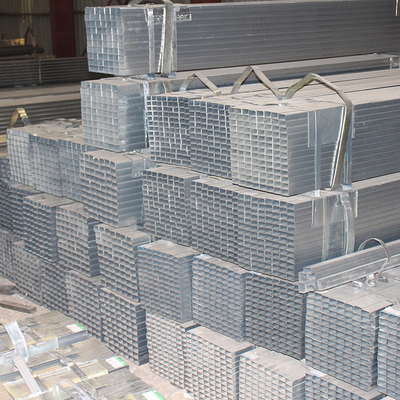A36 50mm Galvanized Square Tube Untuk Rumah Hijau