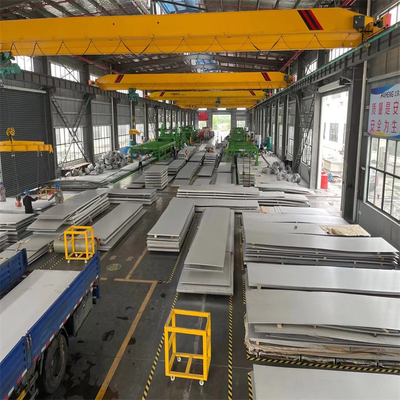 Lembar baja tahan karat 316Ti Astm yang digulung panas No 1 Ketebalan 3-50mm