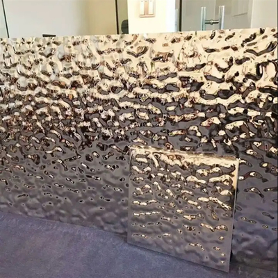 Lembar/Plat No 1 bergelombang dari stainless steel