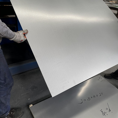 ASTM 321 SS Lembar Koil Dengan Permukaan yang Berbeda PVC Difilmkan Untuk Industri Petrokimia