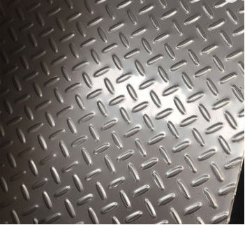 SS201 Lembaran Stainless Steel Timbul