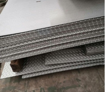 SS201 Lembaran Stainless Steel Timbul