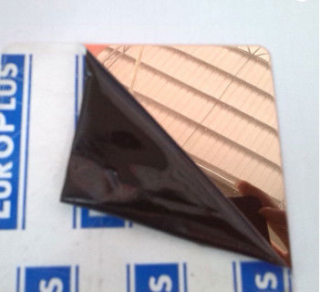 SS201 304 316 430 Emas Cermin Stainless Steel Sheet