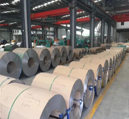 SS201 304 310S Hot Rolled Steel Coil 0.1mm Sampai 300mm