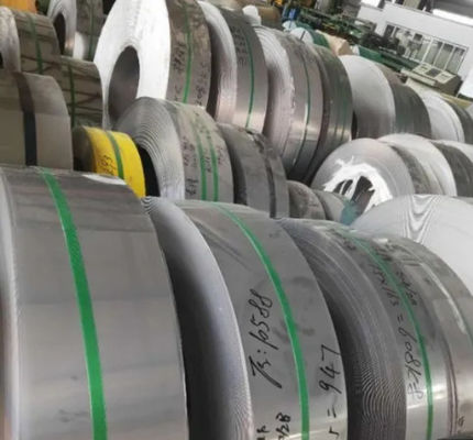 CE En 200 300 400 Cold Rolled Stainless Steel Coils 2B Permukaan