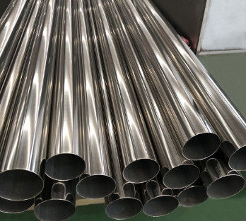 Pipa Dan Tabung Stainless Steel SS304 yang Dipoles Jadwal 10 Dekoratif
