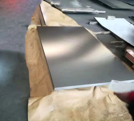 99,95% ASTM B265 Plat Titanium Murni Ketahanan Korosi Tinggi