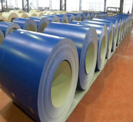 Ppgi Dx51d Bahan Bangunan Galvalume Steel Coil Prepainted
