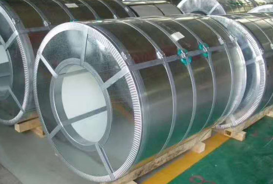 Hot Dip 1250mm Lebar Galvanized Steel Coils Din Standar