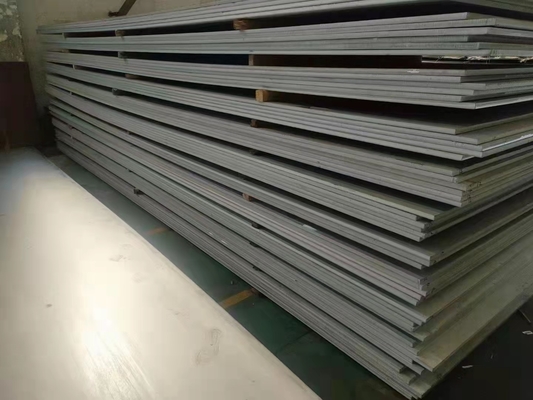 JIS 2b Finish Stainless Steel Hot Rolled Plate 0.1mm Tebal