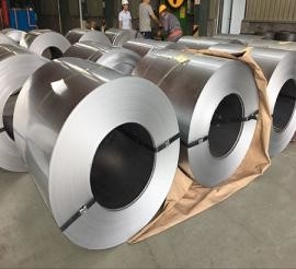 Hot Dip Sgcc Galvanized Steel Coils Z275 Untuk Lembaran Besi Atap Logam Bergelombang