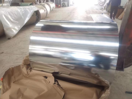 Hot Dip Sgcc Galvanized Steel Coils Z275 Untuk Lembaran Besi Atap Logam Bergelombang