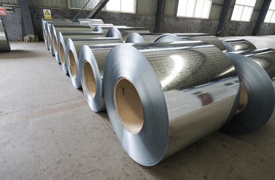 HDG / GI / SECC DX51 Galvanized Steel Coils Hot Dip Cold Rolled