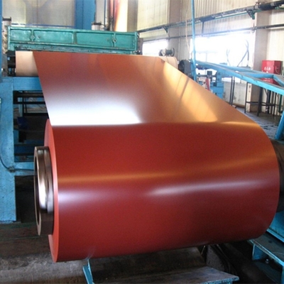 Ppgi Dx51d Grade Prepainted Color Coated Steel Coil Untuk Plat Kontainer