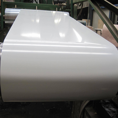 Ppgi Dx51d Grade Prepainted Color Coated Steel Coil Untuk Plat Kontainer