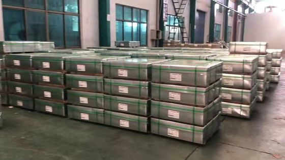 Lembaran Logam Pelat Timah SPHC Tunggal mengurangi Pencetakan Lembar Tinplate Elektrolit