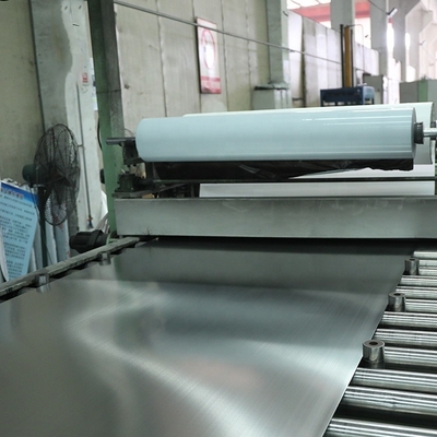 CE 4x8 Panel Baja Tahan Karat 304L BA Datar SS 304 Lembar