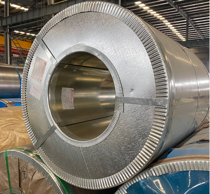 Seng 30 Galvanized Gi Steel Coils 5.0mm Lembaran Logam Spankle Biasa