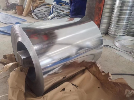 Decoiling Regular Spangle Galvanis Stainless Steel Coil Sheet Hot Dip