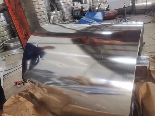Decoiling Regular Spangle Galvanis Stainless Steel Coil Sheet Hot Dip