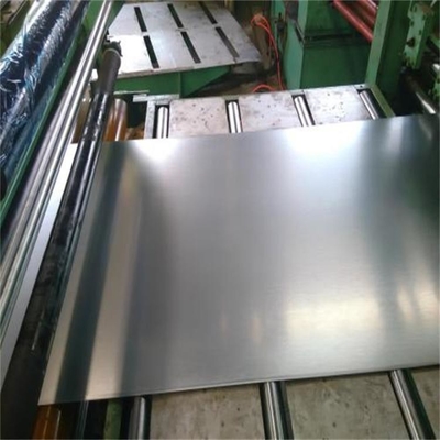 Pelat Timah Baja Sliver Elektrolit 0.6mm Untuk Minyak Goreng Can