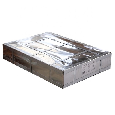 Electrolytic Tin Coated Plate Sliver T5 Tinplate Sheet Mencegah Korosi